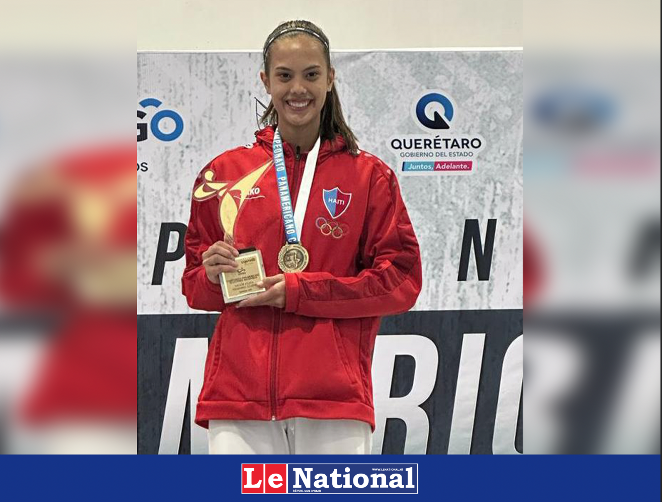 Jessica Lee, la meilleure athlète féminine du championnat !